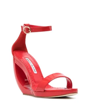 Manolo Blahnik ロカーサンダル - サムネイル2