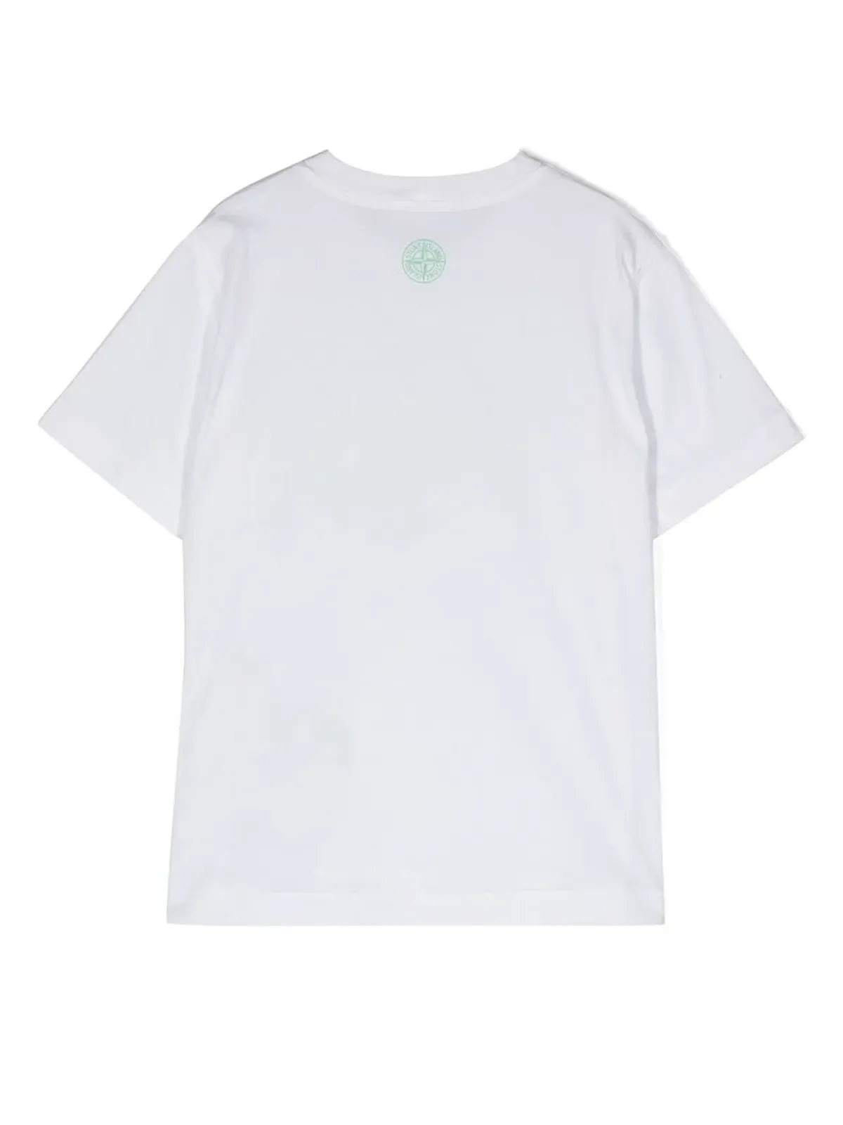 Stone Island Junior ロゴプリントTシャツ - 画像2