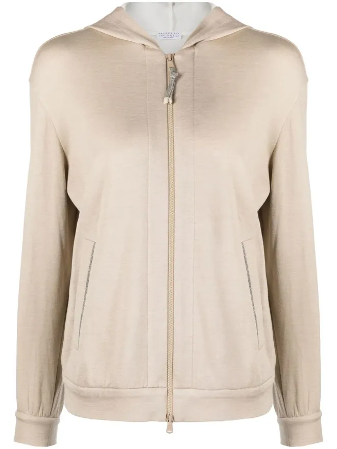 Brunello Cucinelli Brunello Cucinelli 2ポケットジップアップフーディの商品画像