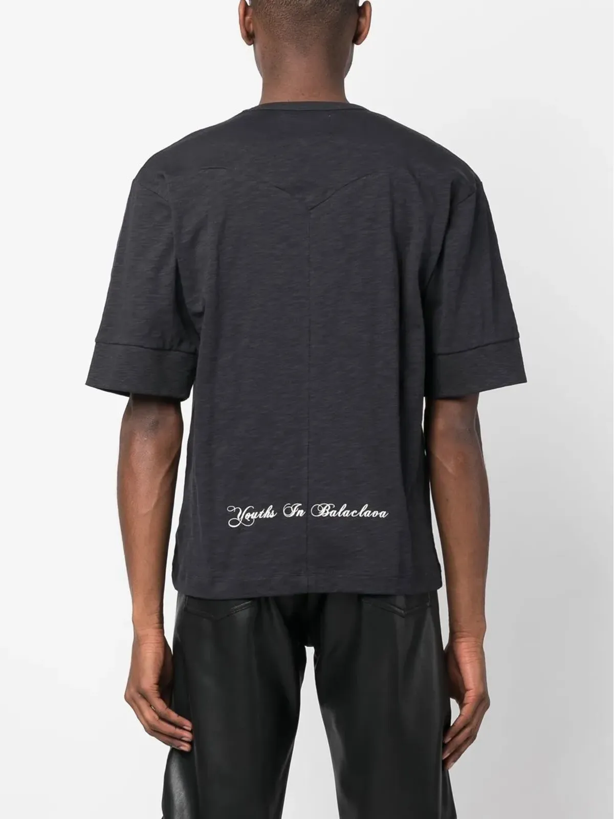 Youths In Balaclava ロゴプリント半袖Tシャツ - 画像4