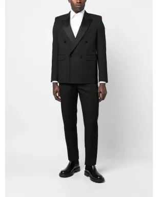 Alexander McQueen ストライプディテール テーラードパンツ - サムネイル2