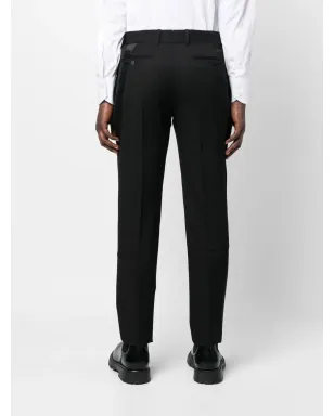 Alexander McQueen ストライプディテール テーラードパンツ - サムネイル4