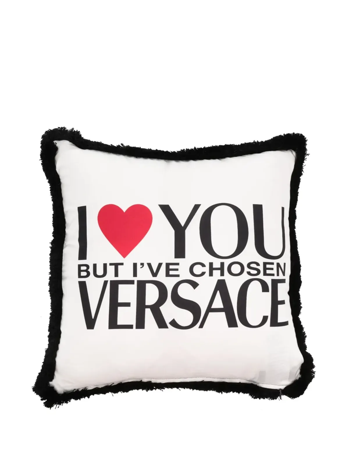 Versace I Love You Butプリントクッション - 画像2