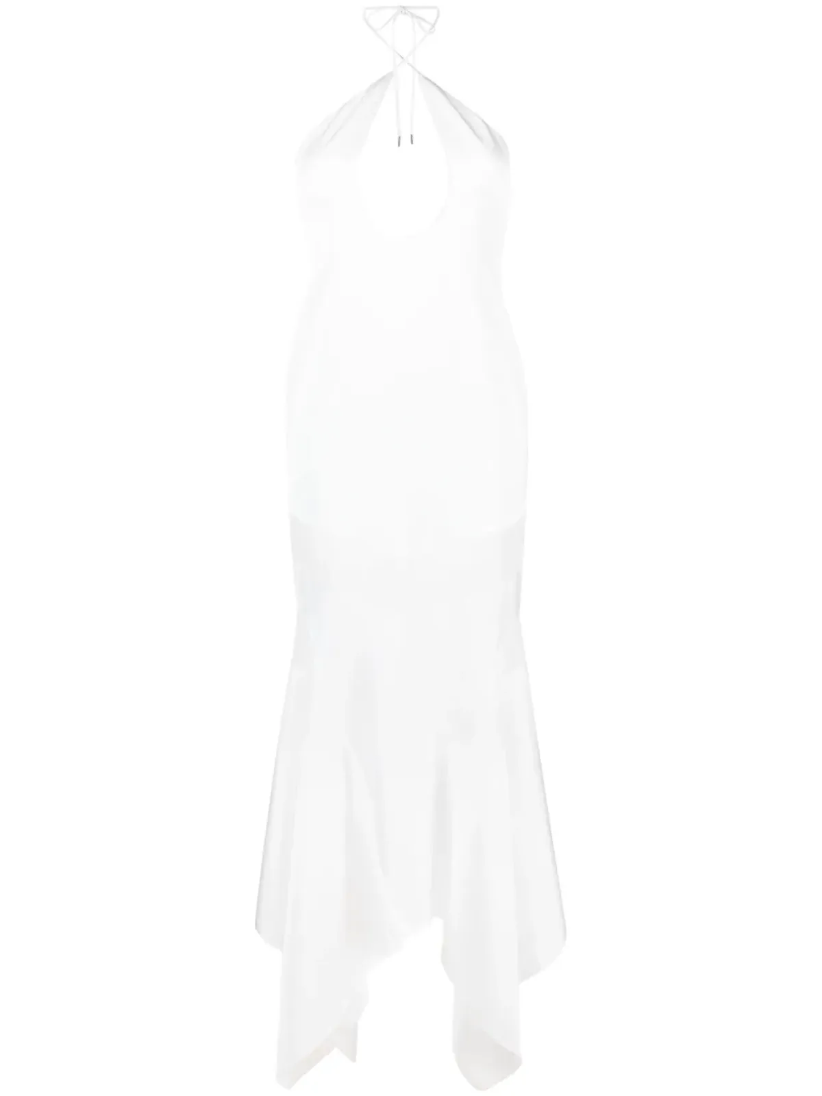 The Attico Saskia halterneck maxi dress - 画像1