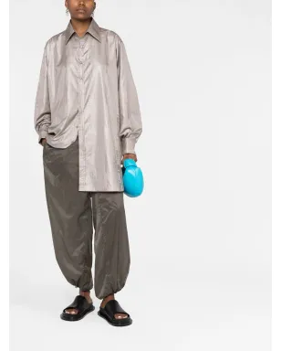 Maison Margiela オーバーサイズ長袖シャツ グレー - サムネイル2