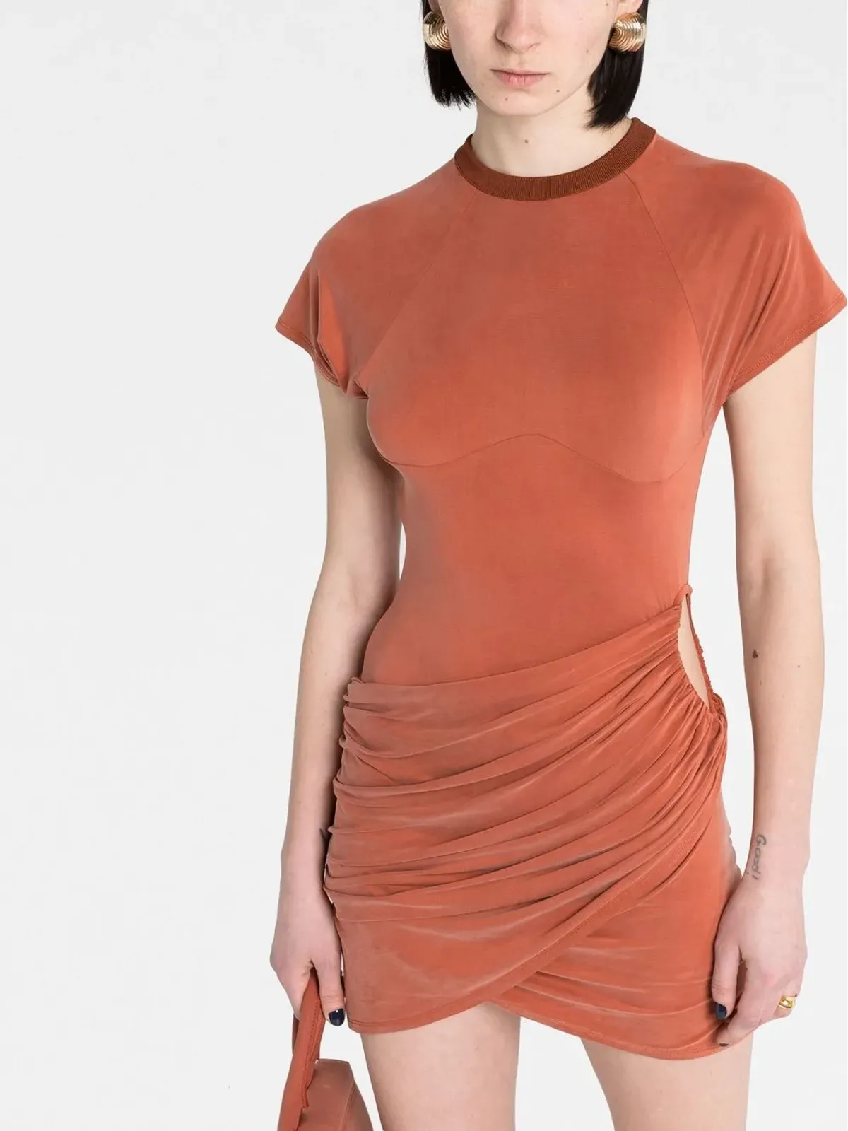 Jacquemus La robe Espelho ミニドレス - レッド - 画像5