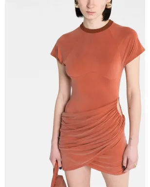 Jacquemus La robe Espelho ミニドレス - レッド - サムネイル5