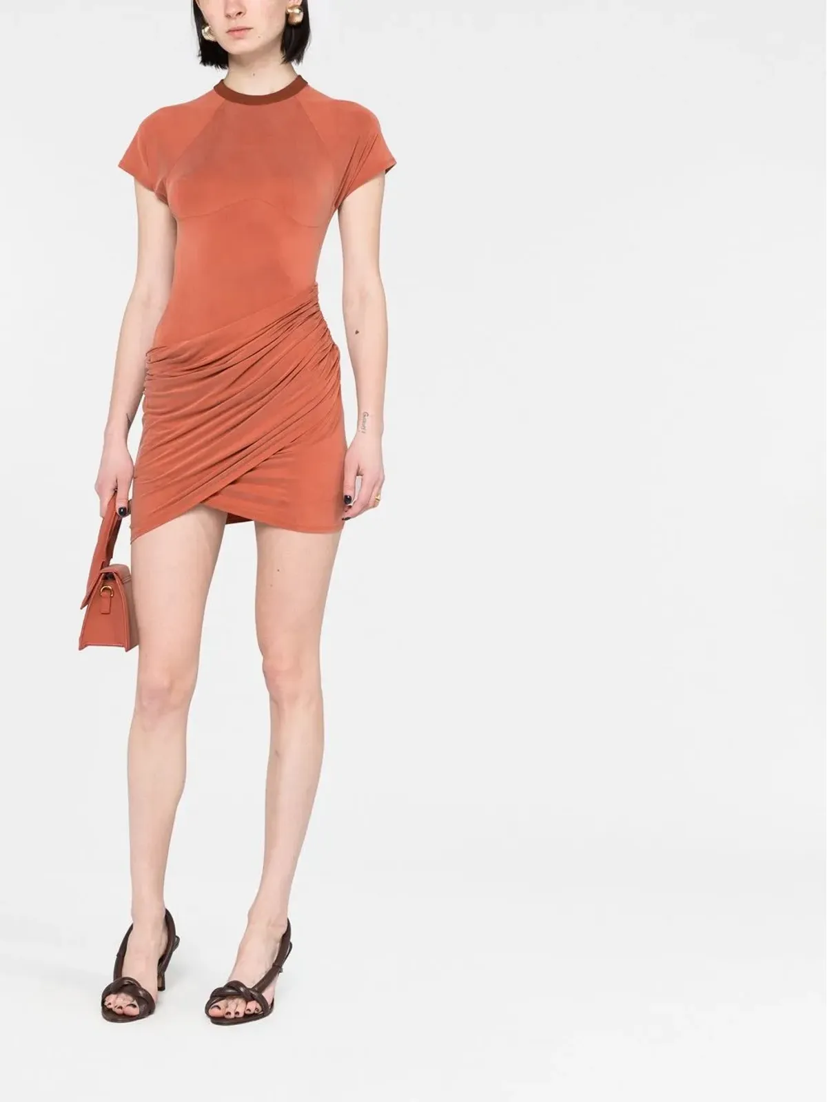 Jacquemus La robe Espelho ミニドレス - レッド - 画像2