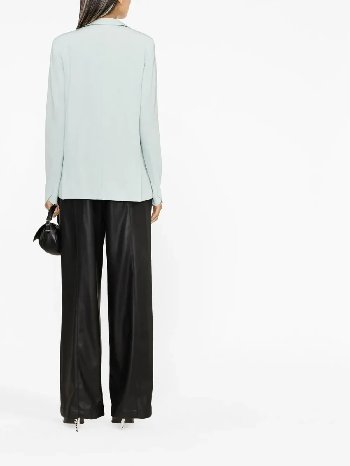 Zadig&Voltaire パステルブルーのシングルブレストブレザー - 画像4