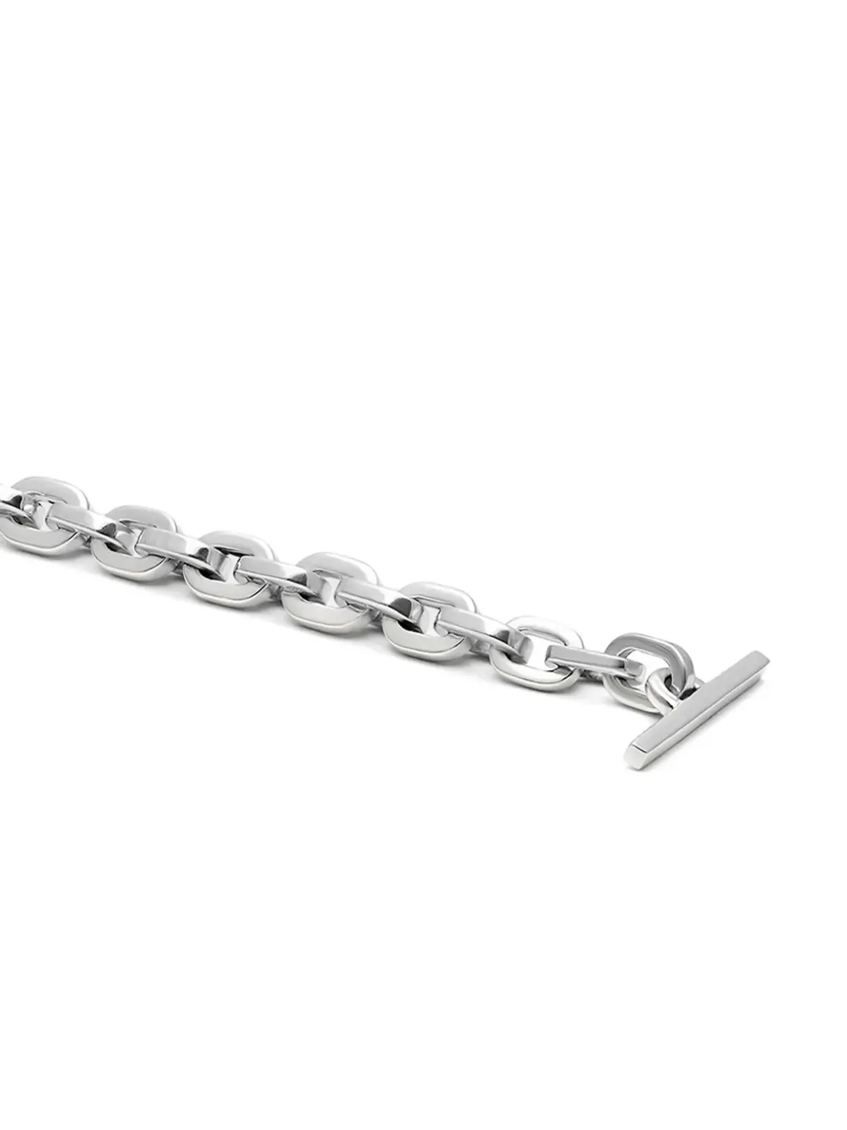 MAOR Cuadro anchor-chain bracelet - Silver - 画像4