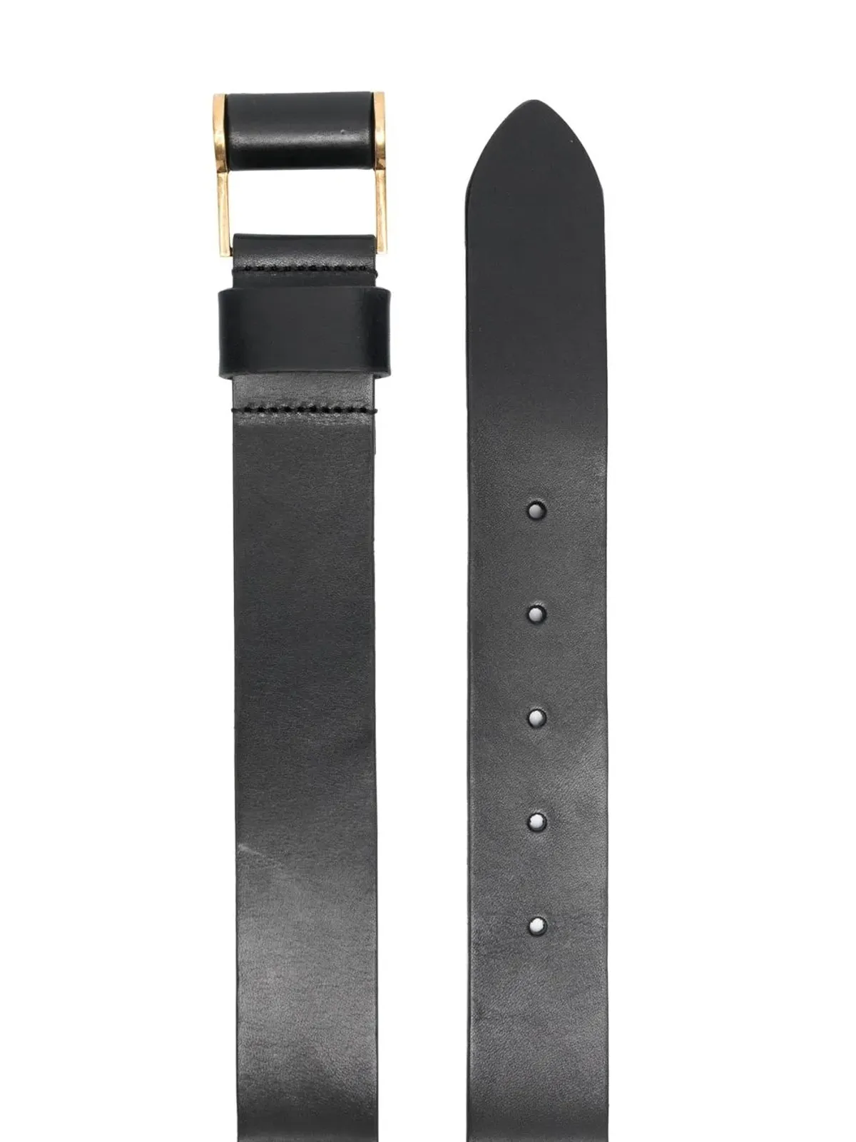 Saint Laurent コルセットレザーベルト - 画像2