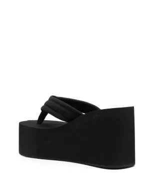 Coperni ロゴパッチ ウェッジサンダル - サムネイル3