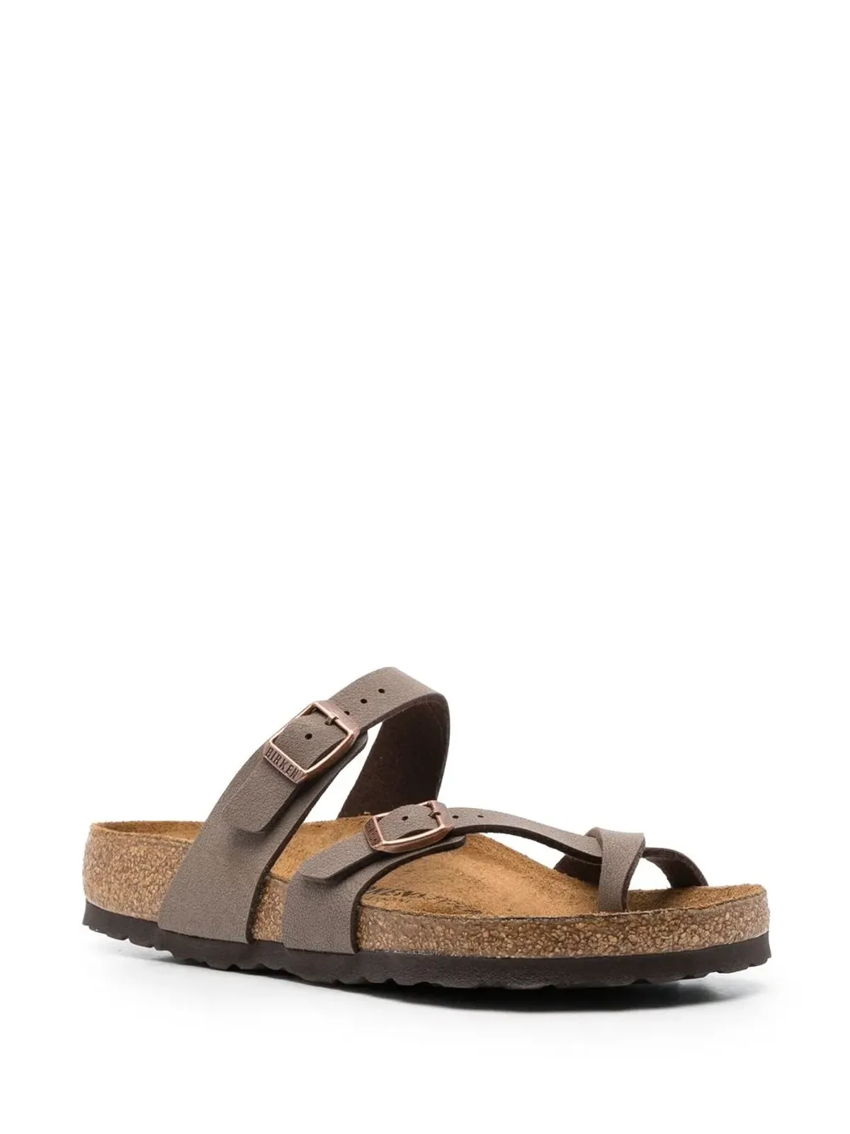 Birkenstock Mayari レザーサンダル - Brown - 画像2