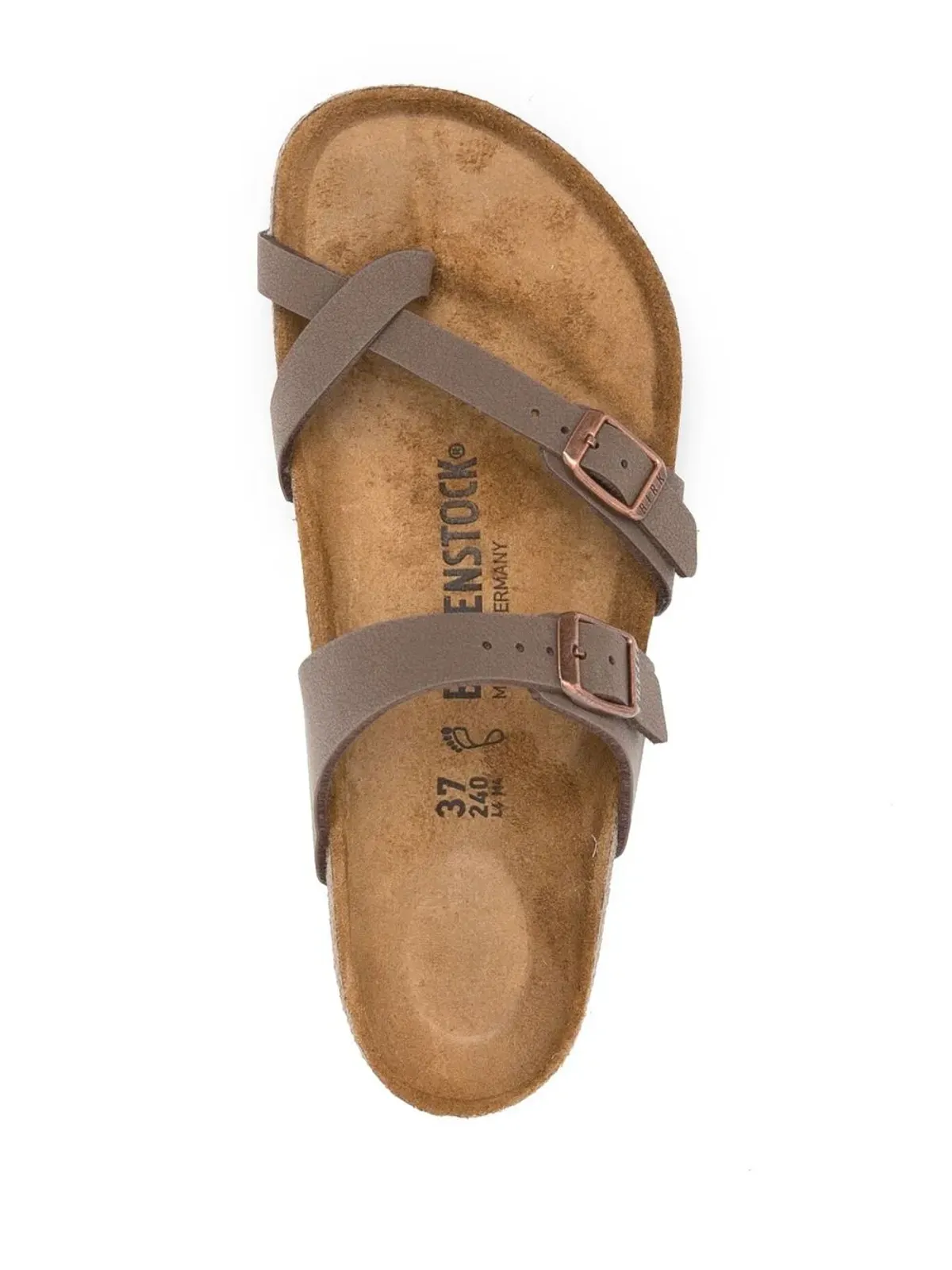 Birkenstock Mayari レザーサンダル - Brown - 画像4