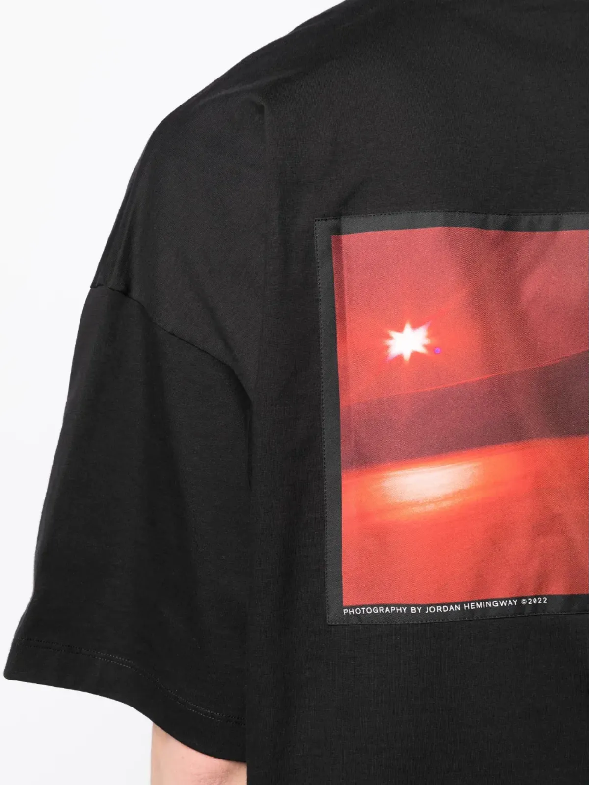 OAMC フォトグラフパッチ オーバーサイズ Tシャツ - 画像5