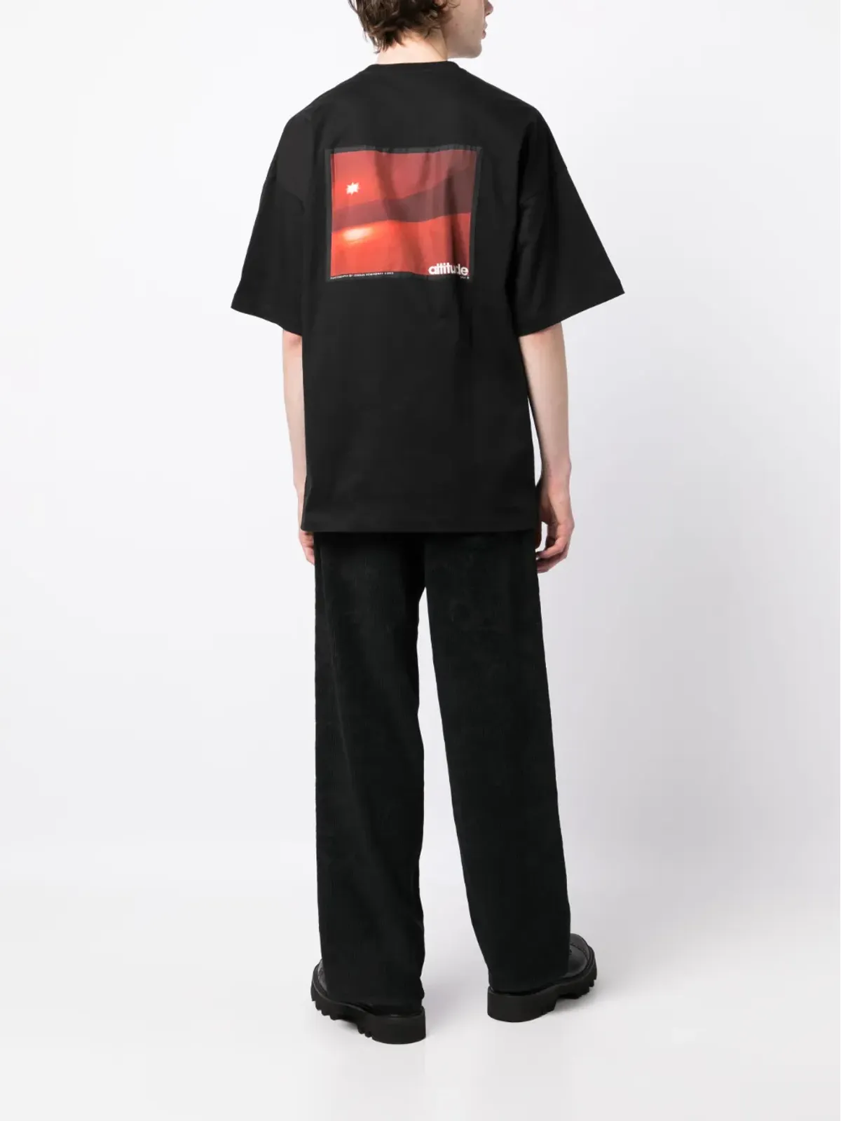 OAMC フォトグラフパッチ オーバーサイズ Tシャツ - 画像2