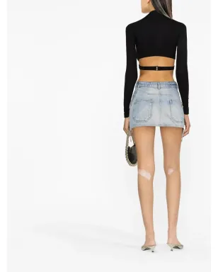 Courrèges アシンメトリックミニスカート - サムネイル4