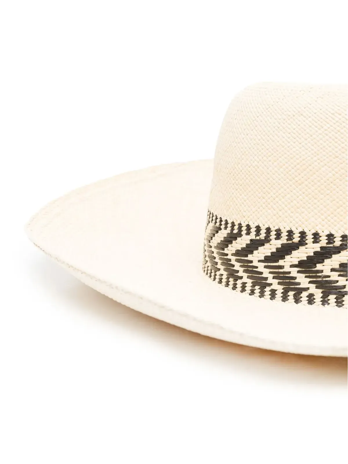 Borsalino インターワーヴン パナマ帽 - 画像2