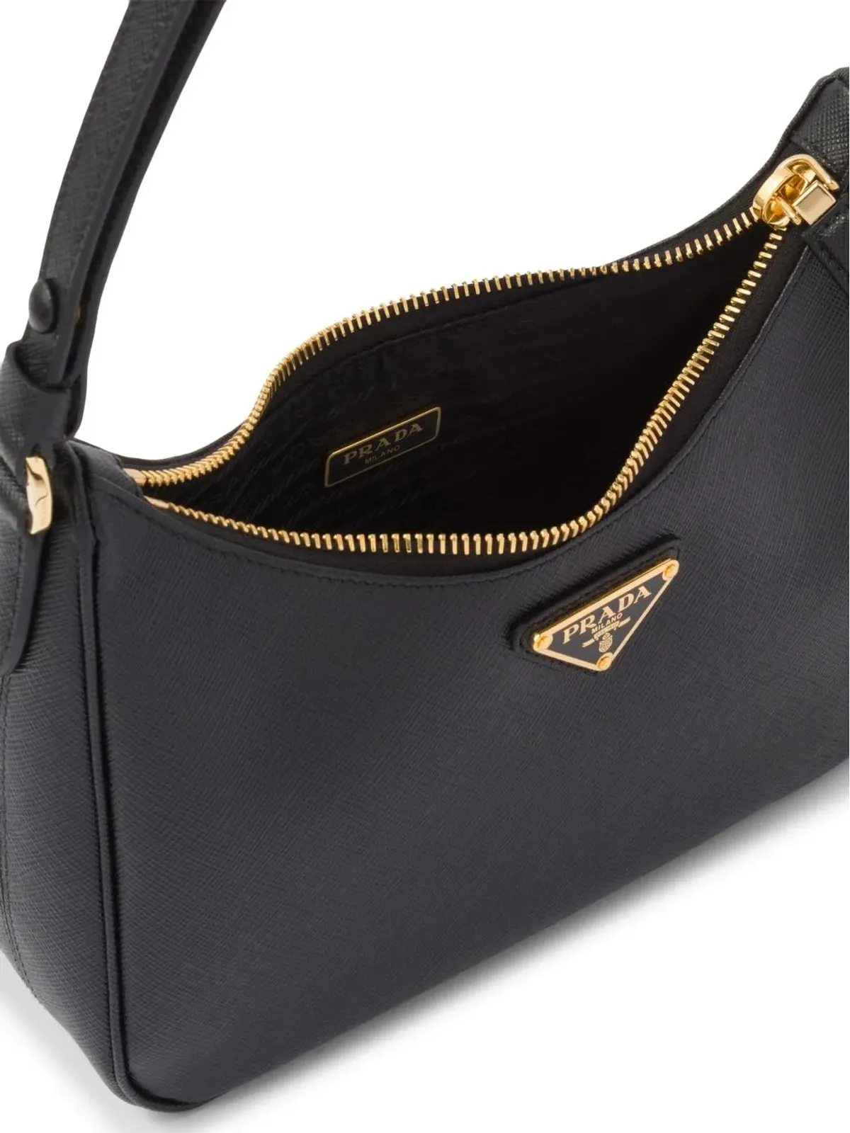 Prada Re-Edition レザー ミニバッグ - 画像4