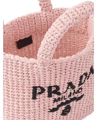 Prada かぎ針編みトートバッグ - ピンク - サムネイル5