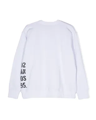 DSQUARED2 KIDS ロゴプリント入りスウェットシャツ - White - サムネイル2