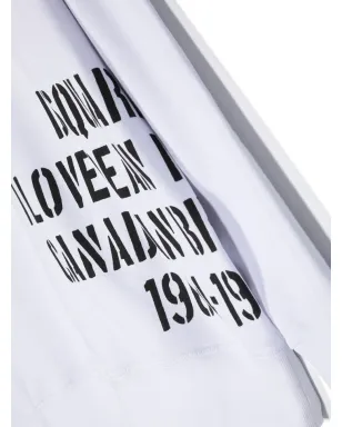 DSQUARED2 KIDS ロゴプリント入りスウェットシャツ - White - サムネイル3