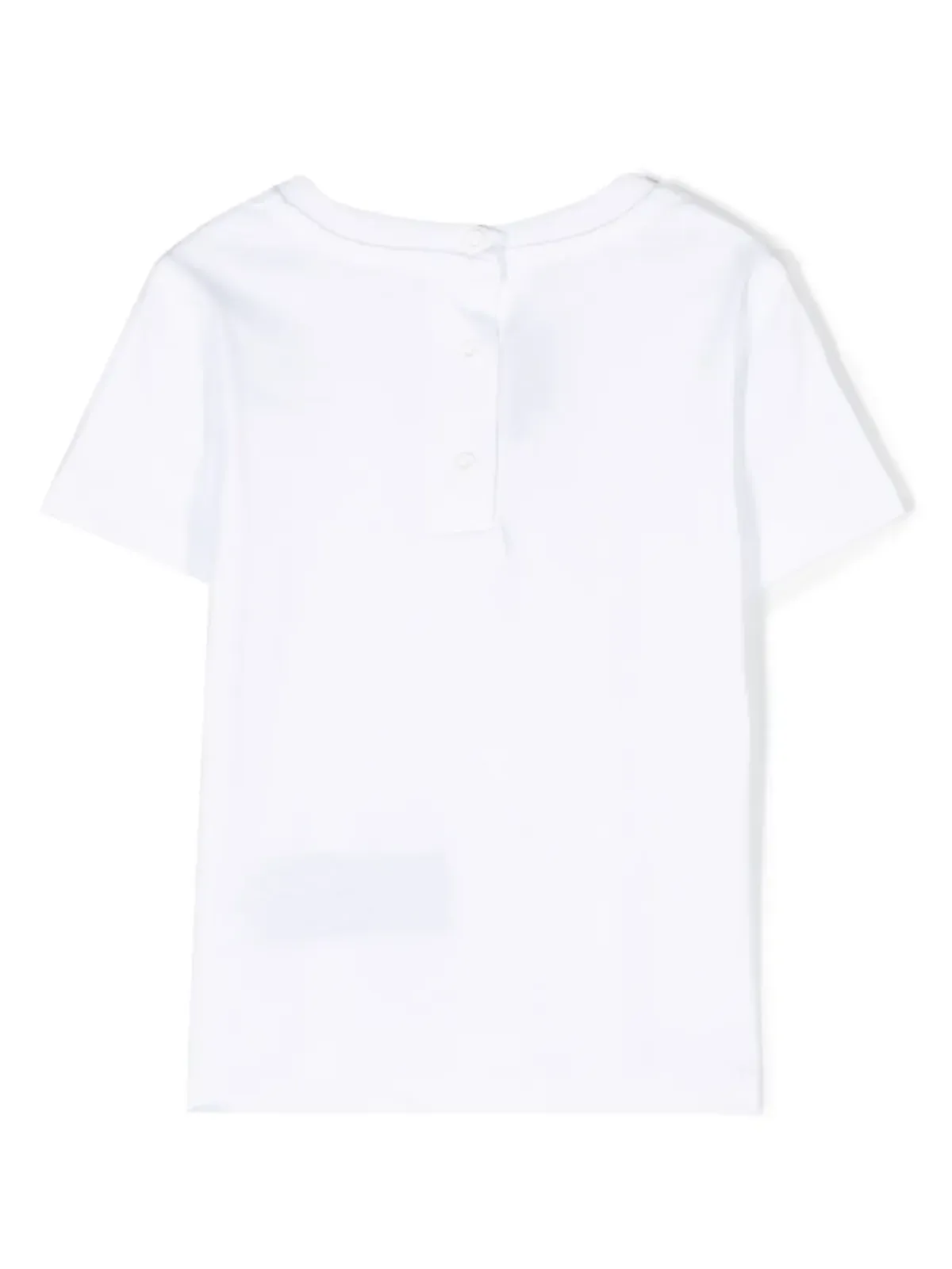 Balmain Kids ロゴフロックコットンTシャツ - 画像2