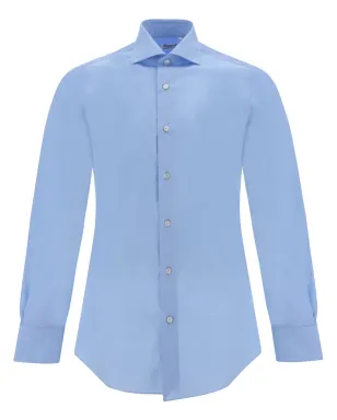 Finamore 1925 Napoli フィナモーレ シャツ ブルー - サムネイル1