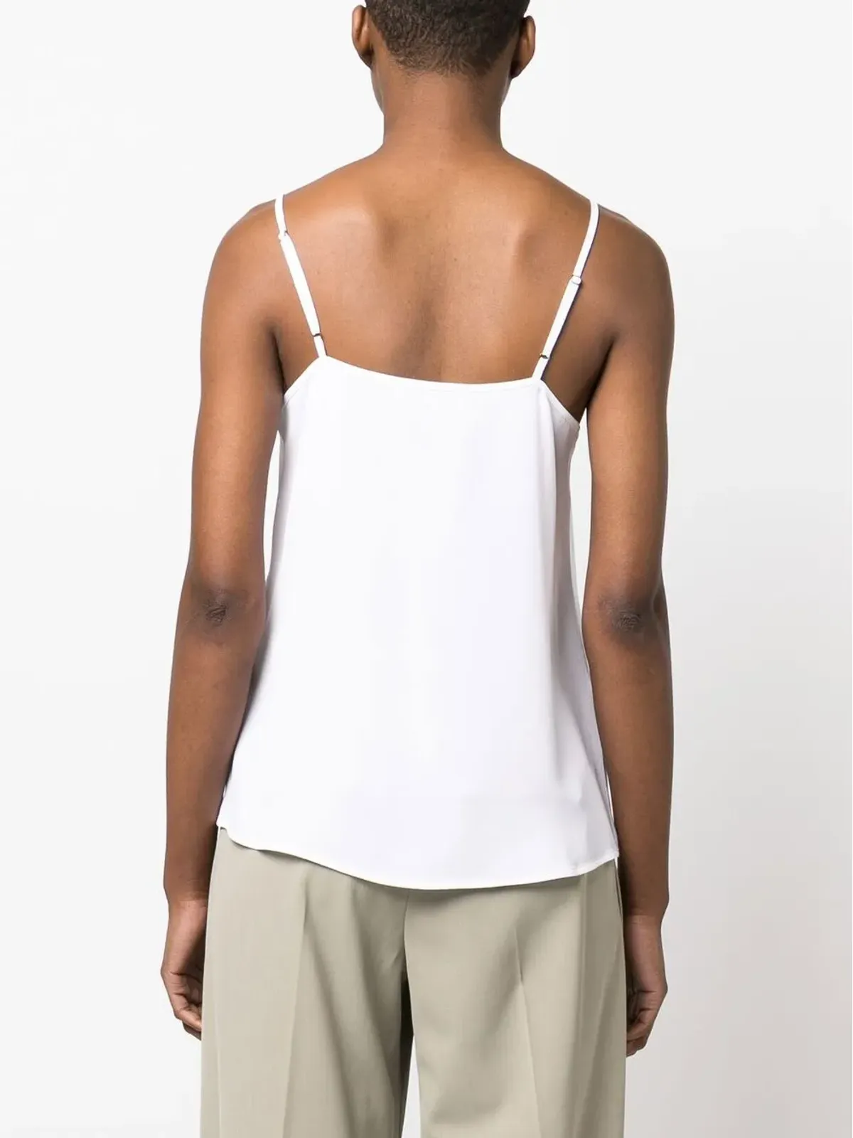 Fabiana Filippi ベーシック スパゲッティストラップトップ - 画像4