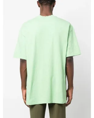 MSGM 刺繍ロゴ入りコットンTシャツ - サムネイル4