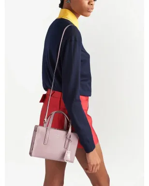 Prada Re-Edition 1995 ブラッシュドレザー ミニハンドバッグ - サムネイル3