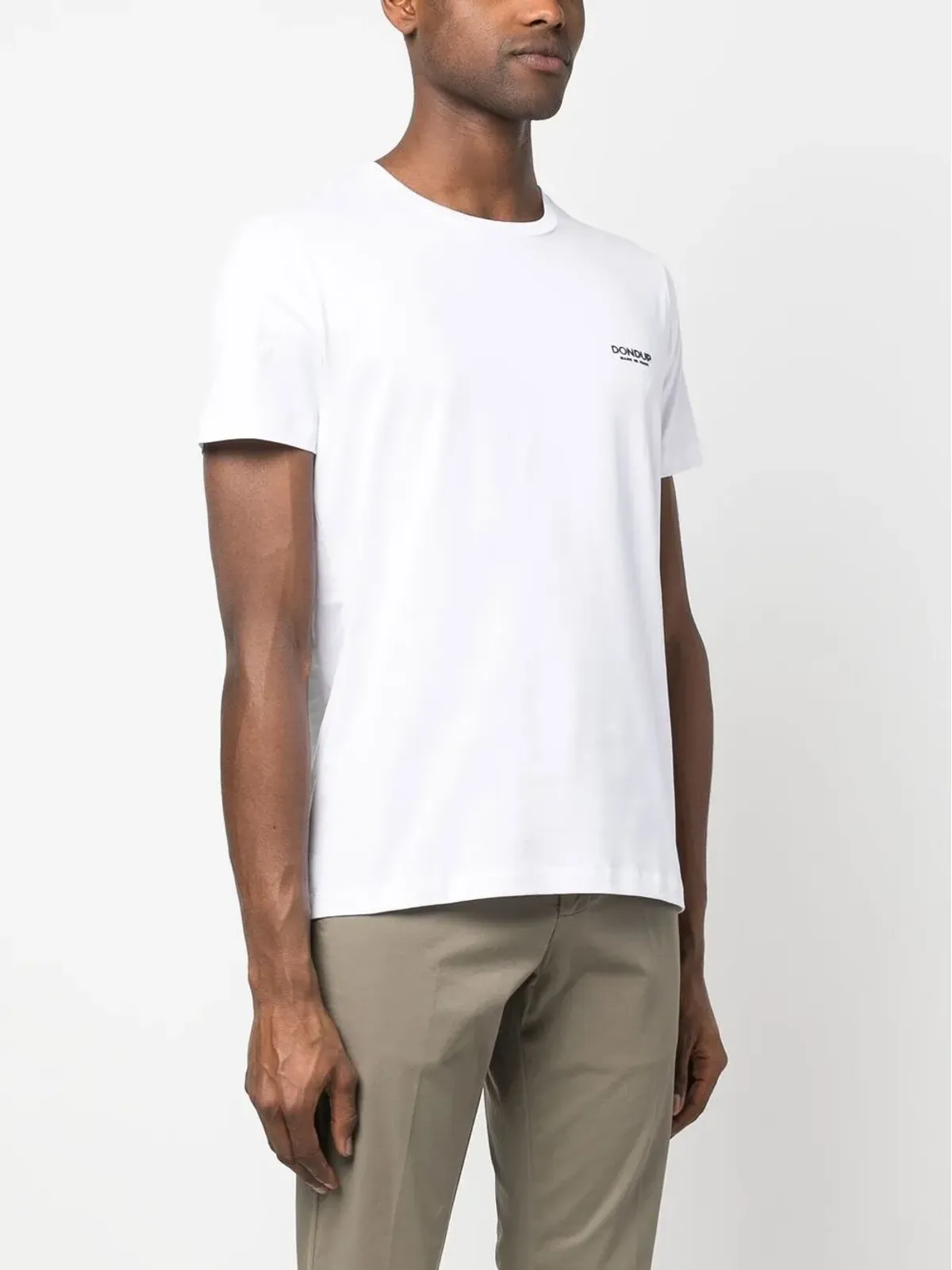 DONDUP チェストプリント ロゴTシャツ - ホワイト - 画像3