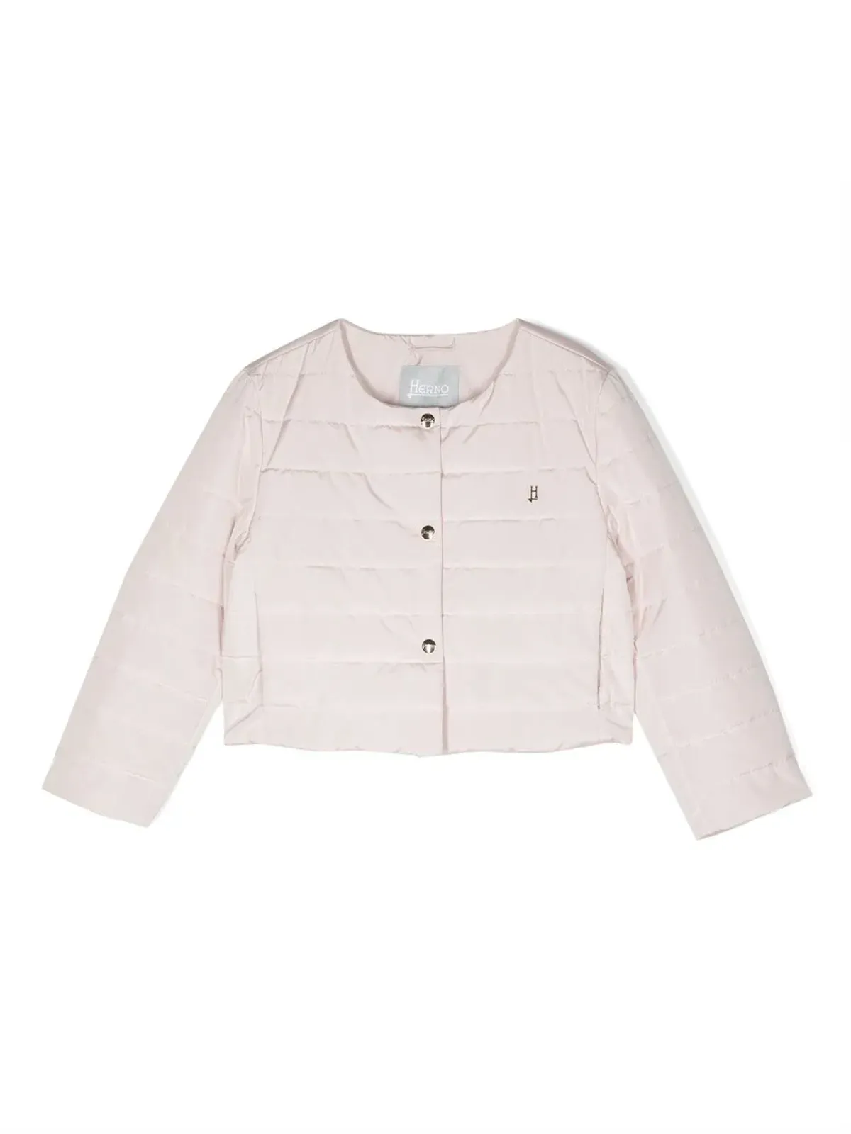 Herno Kids 前開きスナップボタン付きジャケット - Pink - 画像1