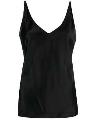 Dorothee Schumacher Vネック ストレッチシルクトップス - サムネイル1