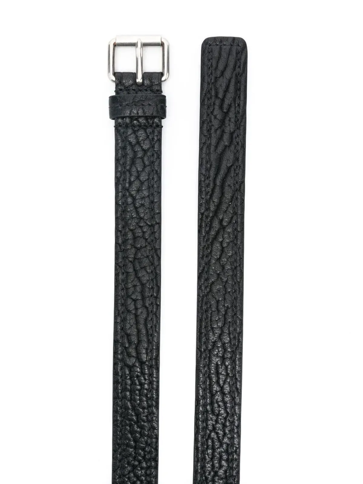 Prada テクスチャードレザーベルト - 画像2