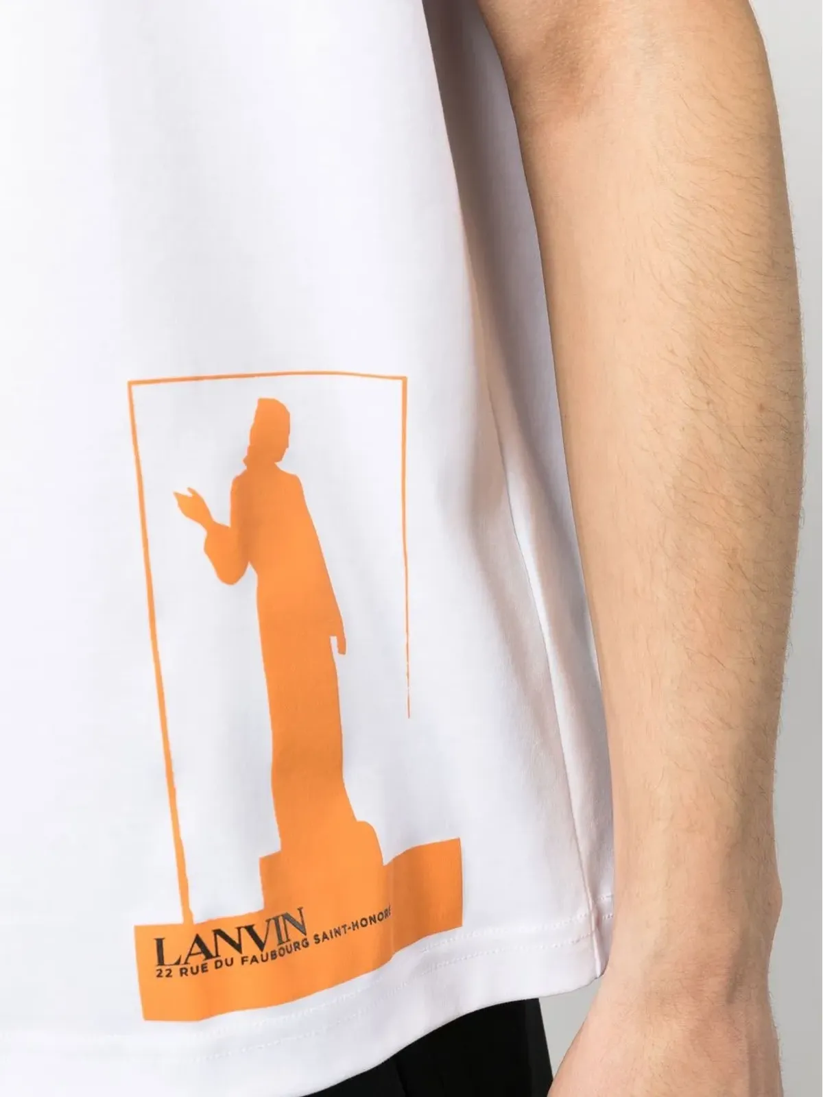 Lanvin グラフィックアーカイブプリント Tシャツ - White - 画像5