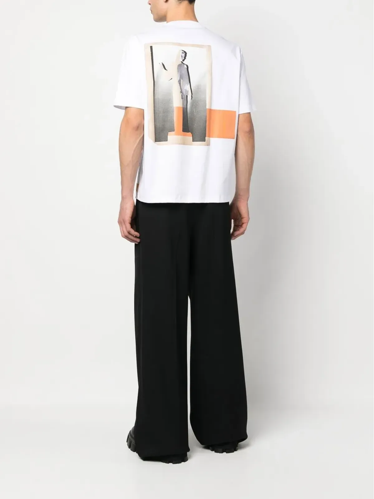 Lanvin グラフィックアーカイブプリント Tシャツ - White - 画像2