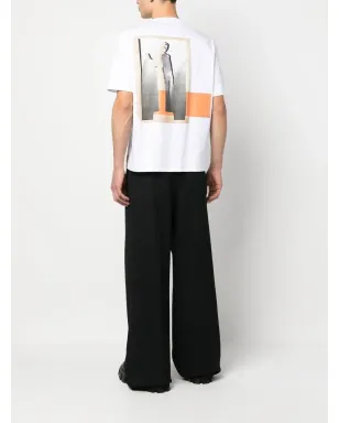 Lanvin グラフィックアーカイブプリント Tシャツ - White - サムネイル2