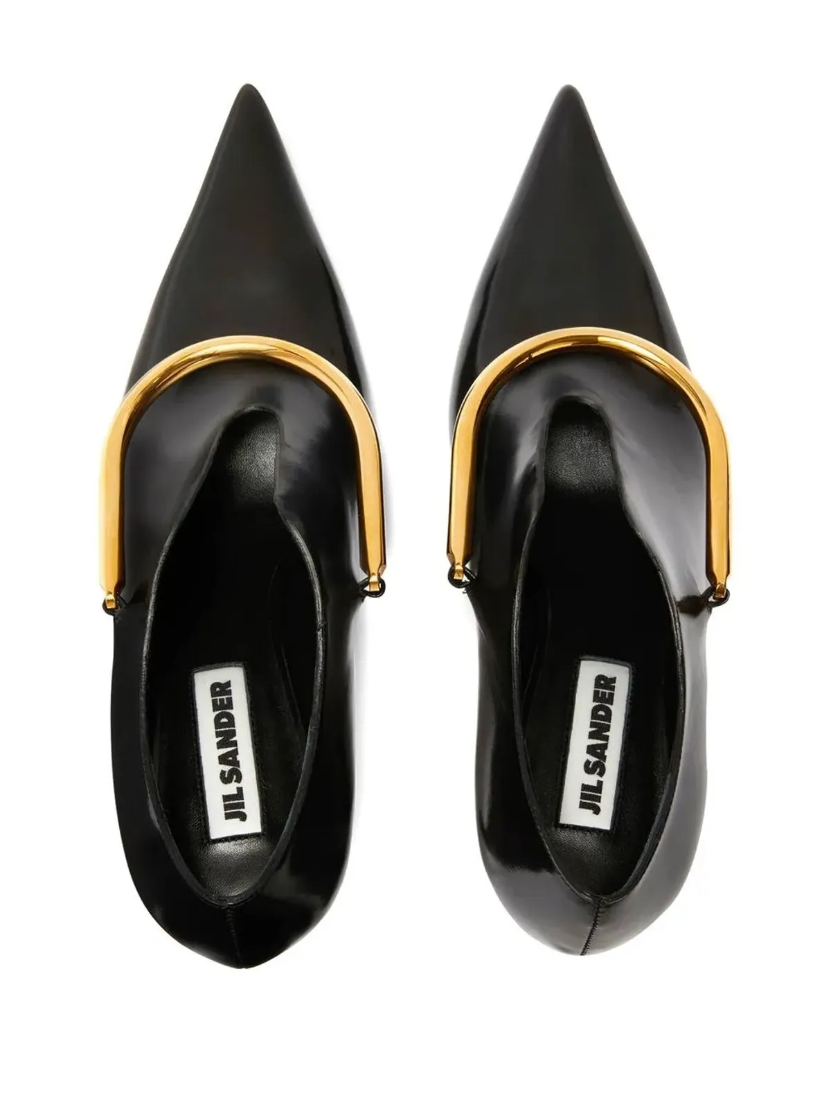 Jil Sander ポインテッドトゥパンプス - 画像4