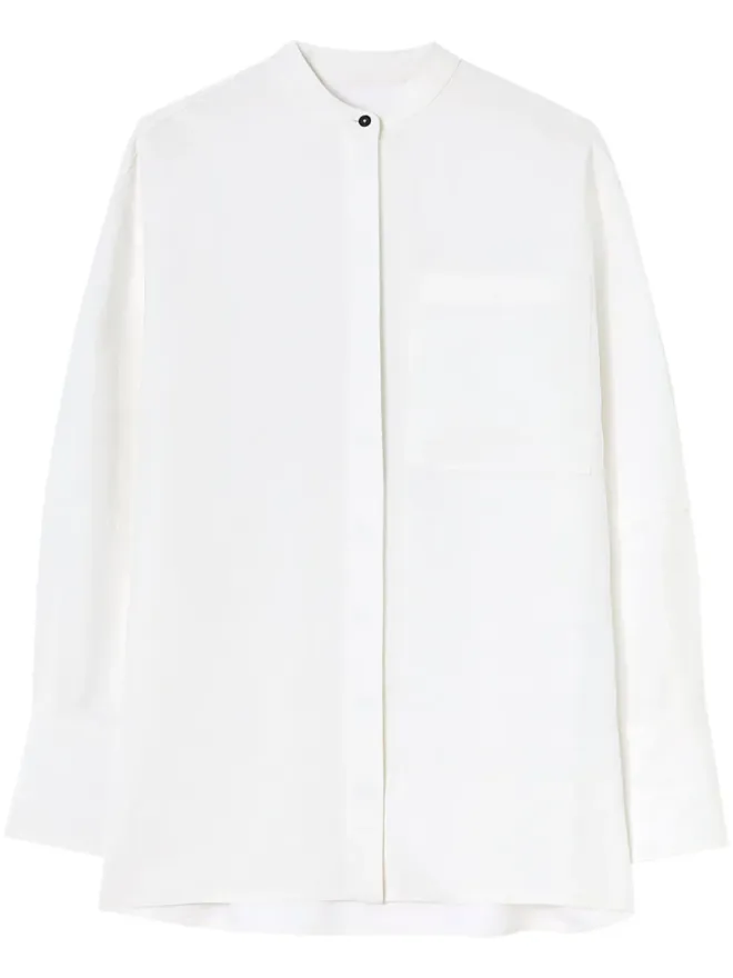Jil Sander Jil Sander ドロップショルダーリネンシャツの商品画像