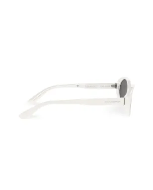 Dolce & Gabbana Eyewear Re-Edition DNAオーバルフレーム サングラス - サムネイル5