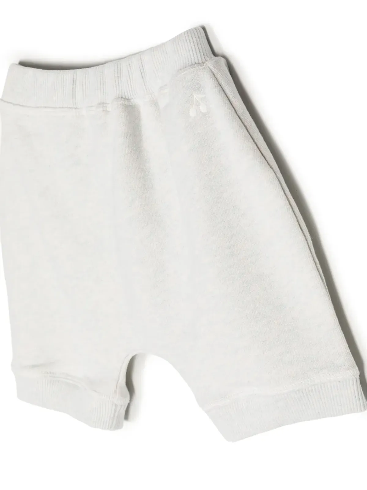 Bonpoint logo-embroidered shorties - Grey - 画像3