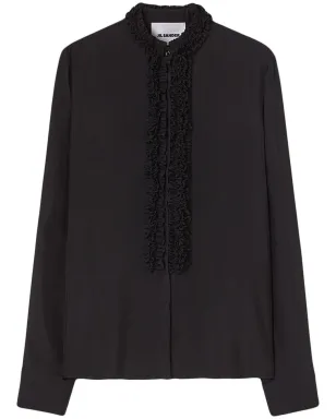 Jil Sander フリル付き長袖シャツ - サムネイル1