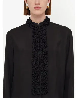 Jil Sander フリル付き長袖シャツ - サムネイル5