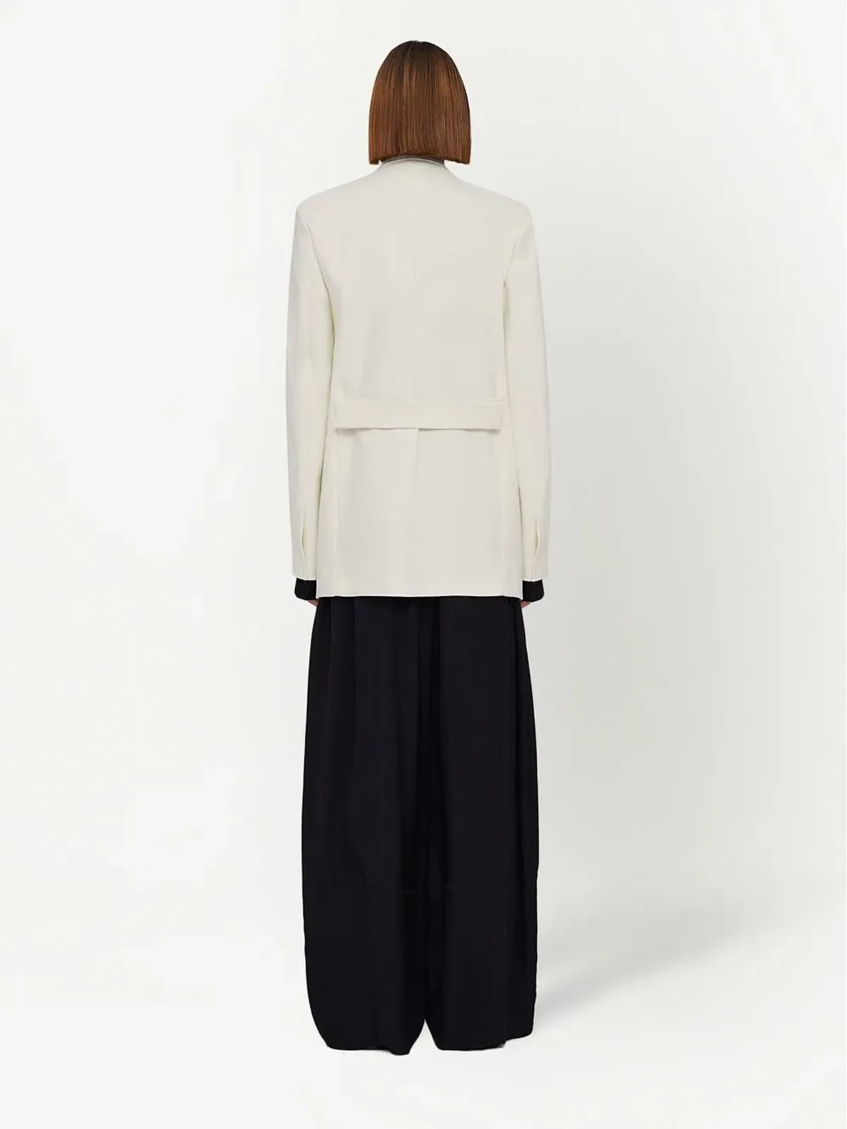Jil Sander フリル付き長袖シャツ - 画像4