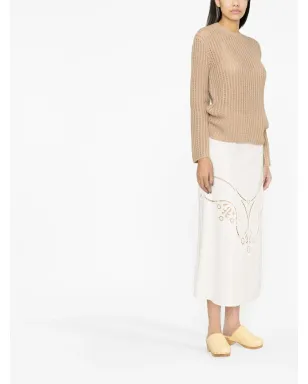Chloé クルーネック ワッフルニット ジャンパー - サムネイル4