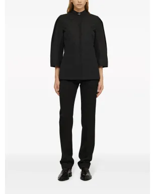 Jil Sander Saturday P.M. cotton shirt - Black - サムネイル2