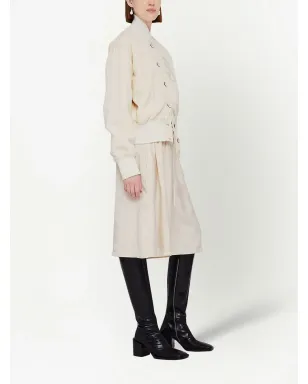 Jil Sander アップリケロゴ ボンバー ジャケット - サムネイル3