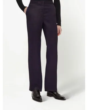 Jil Sander プレスド・クリース ハイウェストパンツ - サムネイル5