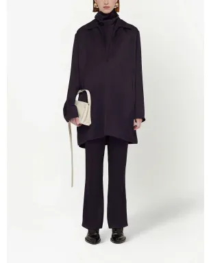 Jil Sander プレスド・クリース ハイウェストパンツ - サムネイル2